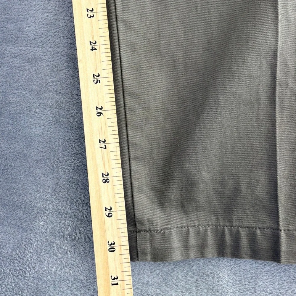 Dockers Mens 38x32 Classic Fit Flat Front Pants Khaki Stain Defender‎ Workwear